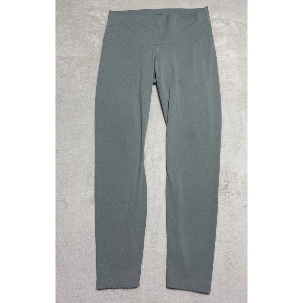 Nike Yoga Womens Size Large 7/8 Compression Leggings Light Green